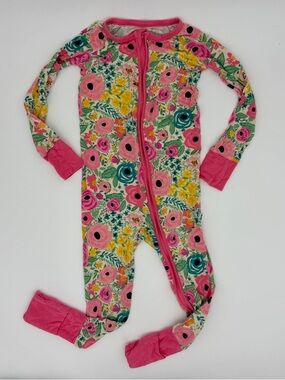 Little Sleepies Wildwood Floral Bamboo Zippy - 2T